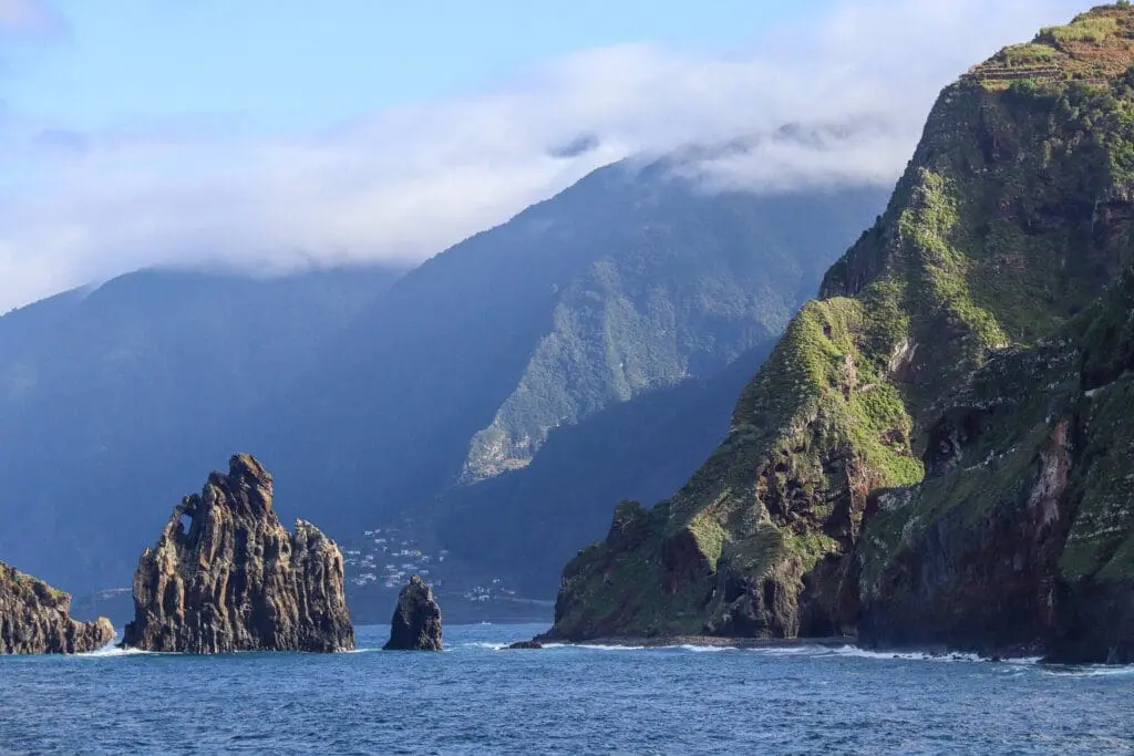 Madeira the island of flowers a part of Portugal Küste Madeira Europa