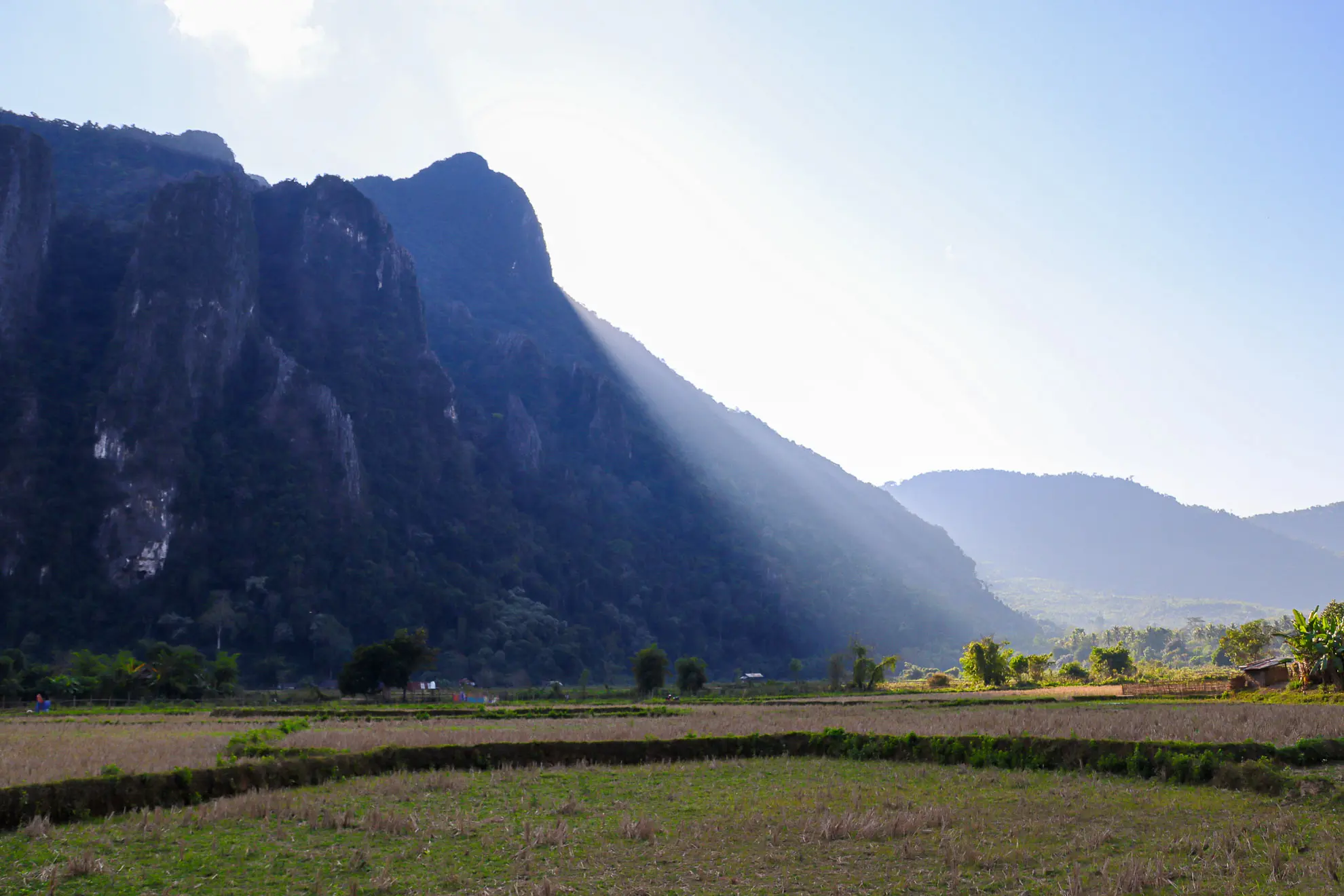 Landschaft in Laos
