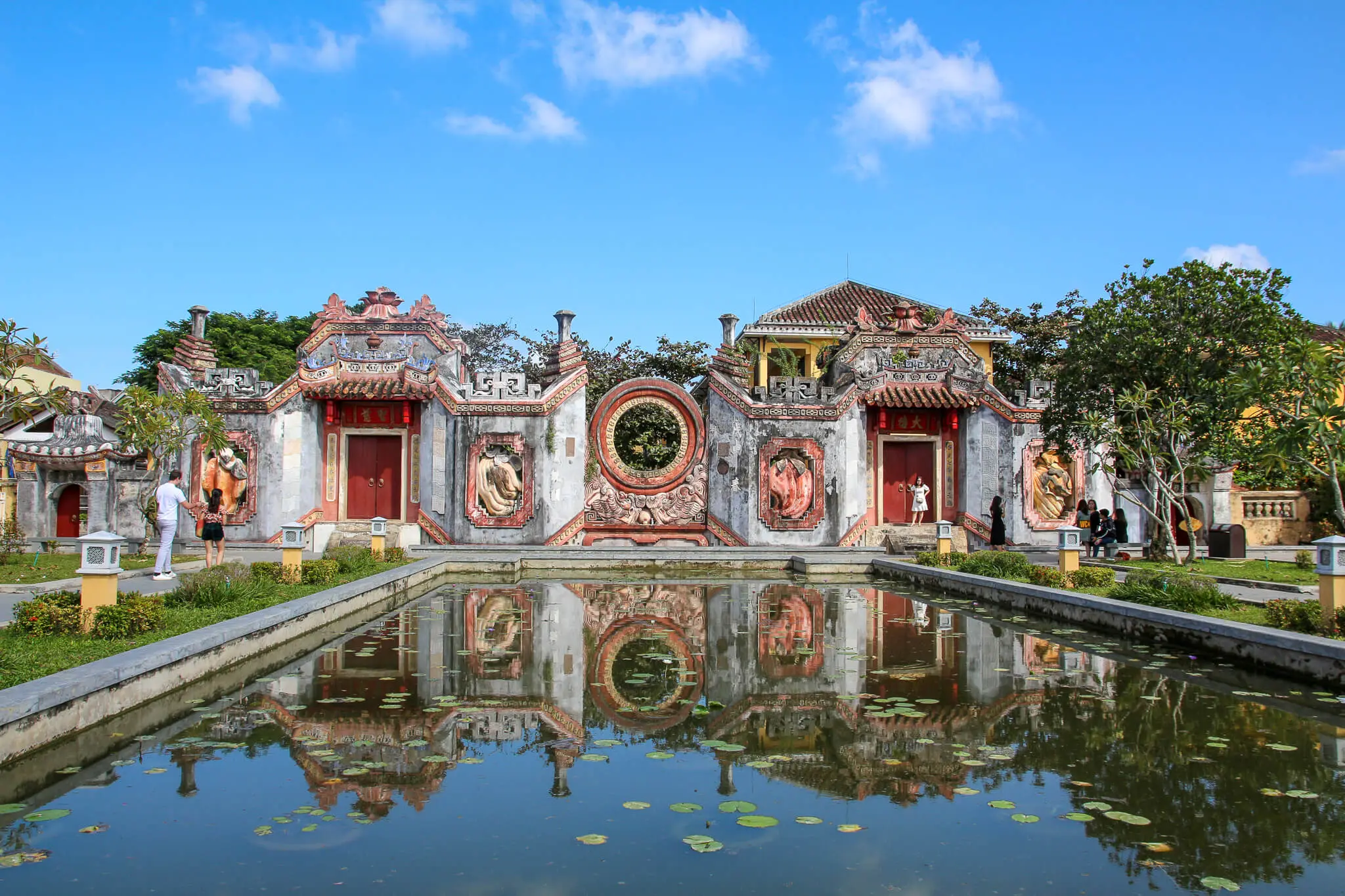 Temple Gate in Hoi An Vietnam