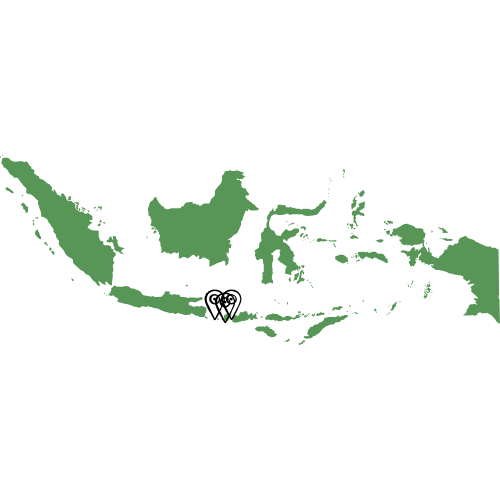 Landkarte Indonesien