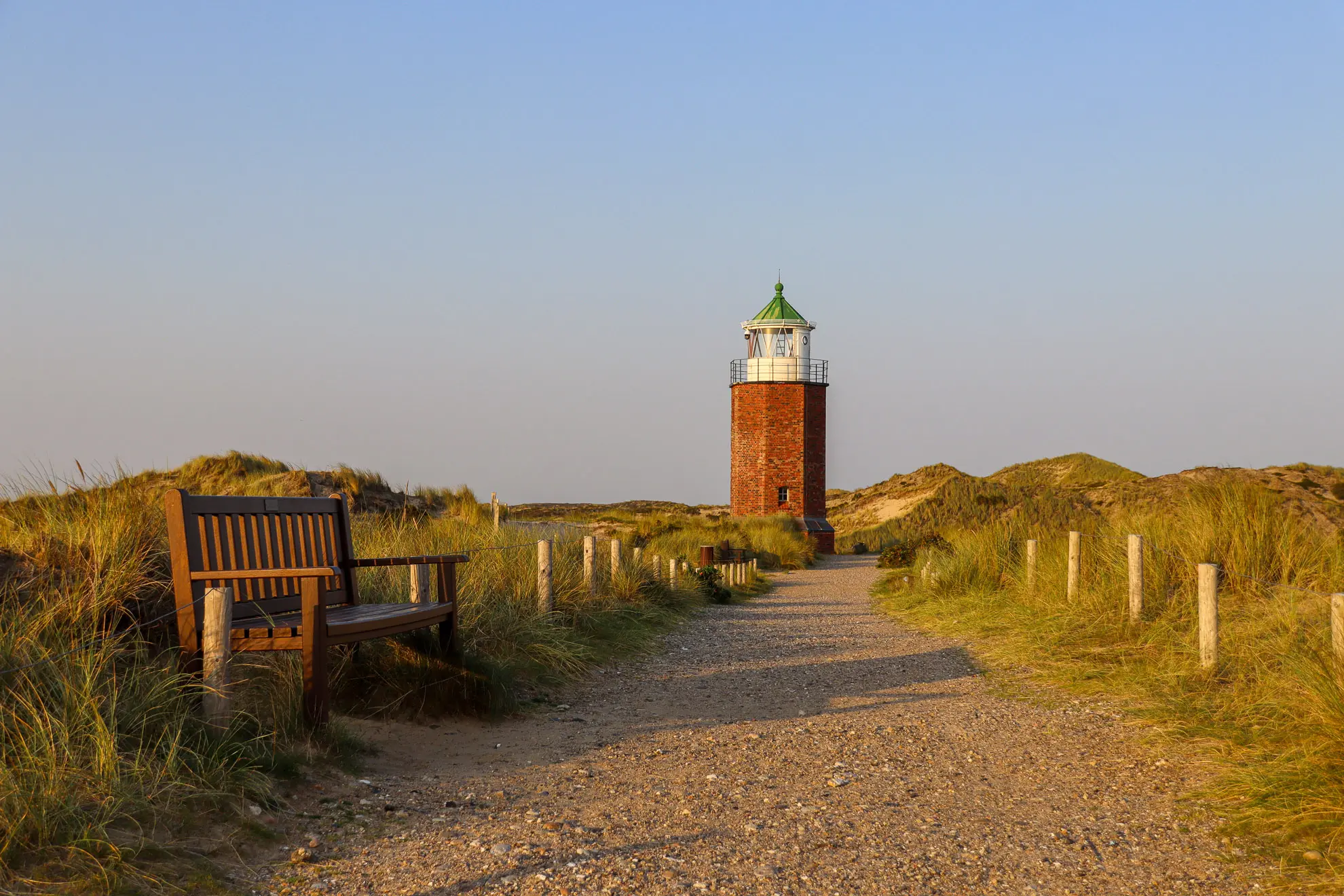 Historischer Leuchtturm in Kampen auf Sylt – Wahrzeichen der Insel