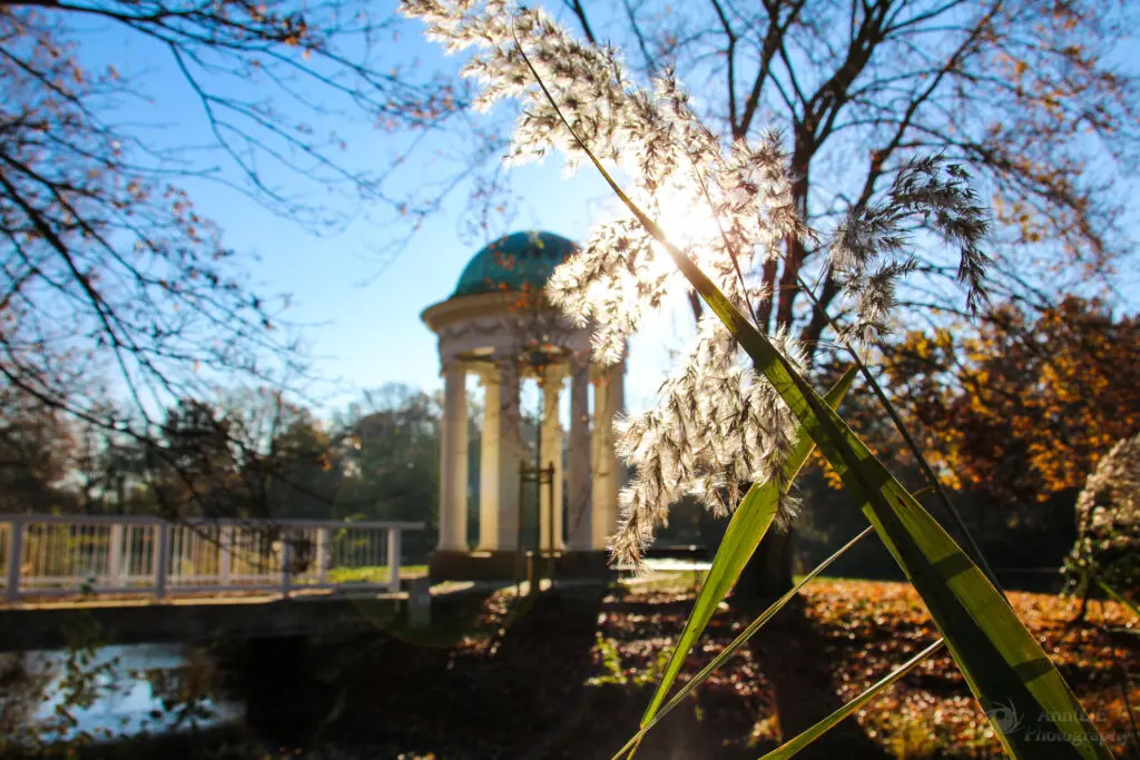 Märchenhafter Pavillon im Agra Park Leipzig