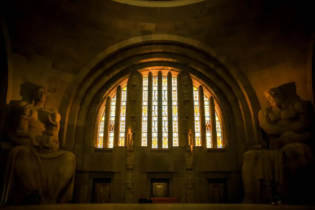Innenansicht vom Völkerschlachtdenkmal