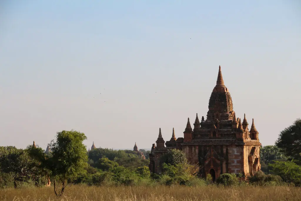 Stupa-Silhouette in Bagan