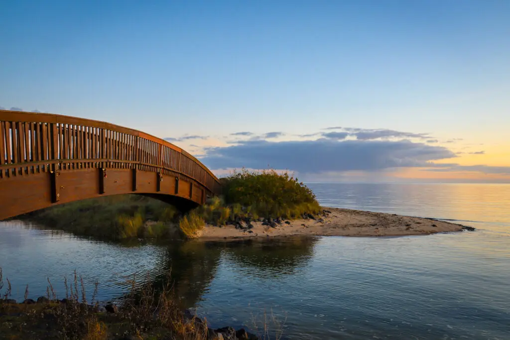 Lügenbrücke am Morgen