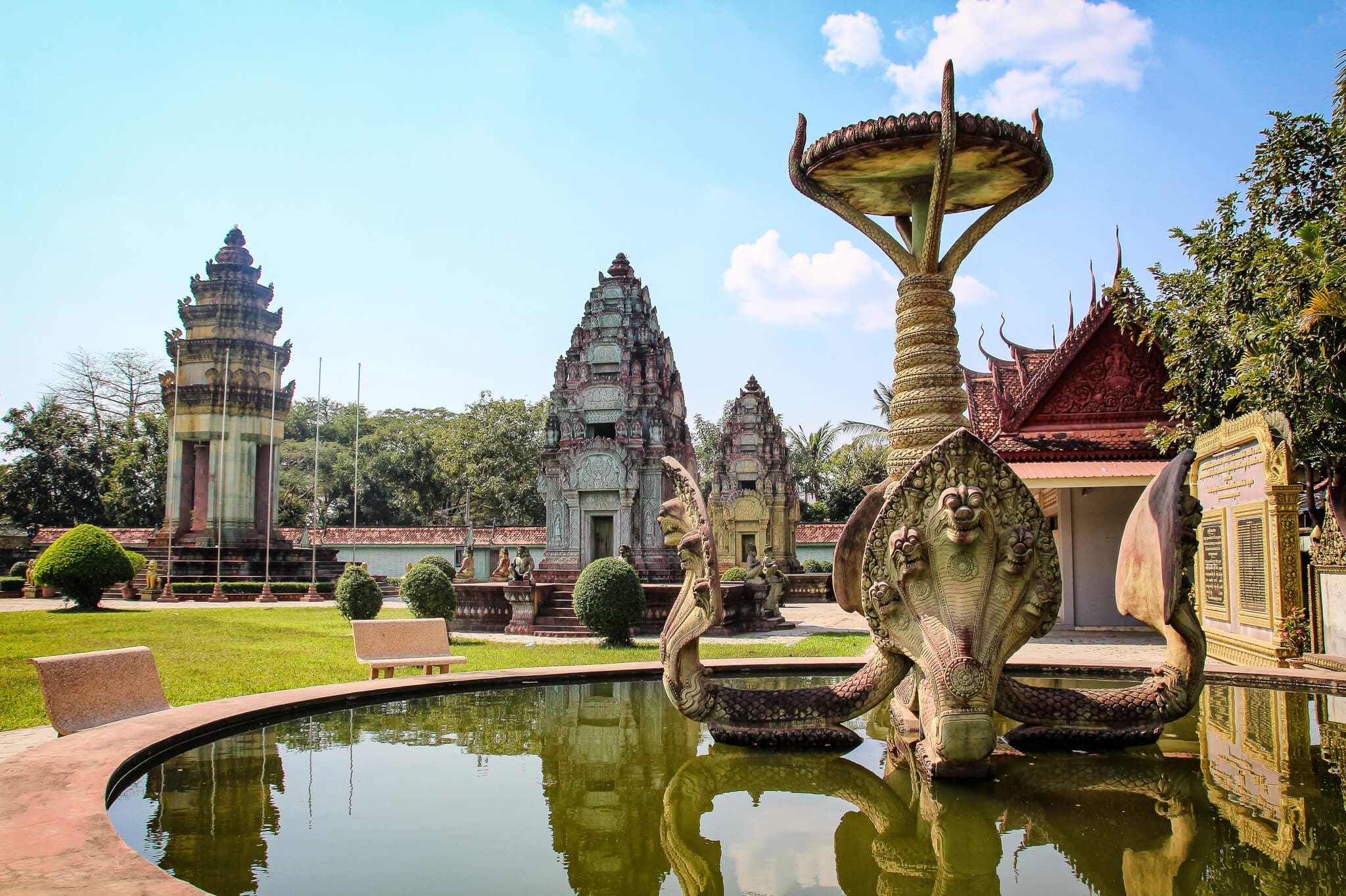 Independence Monument in Siem Reap