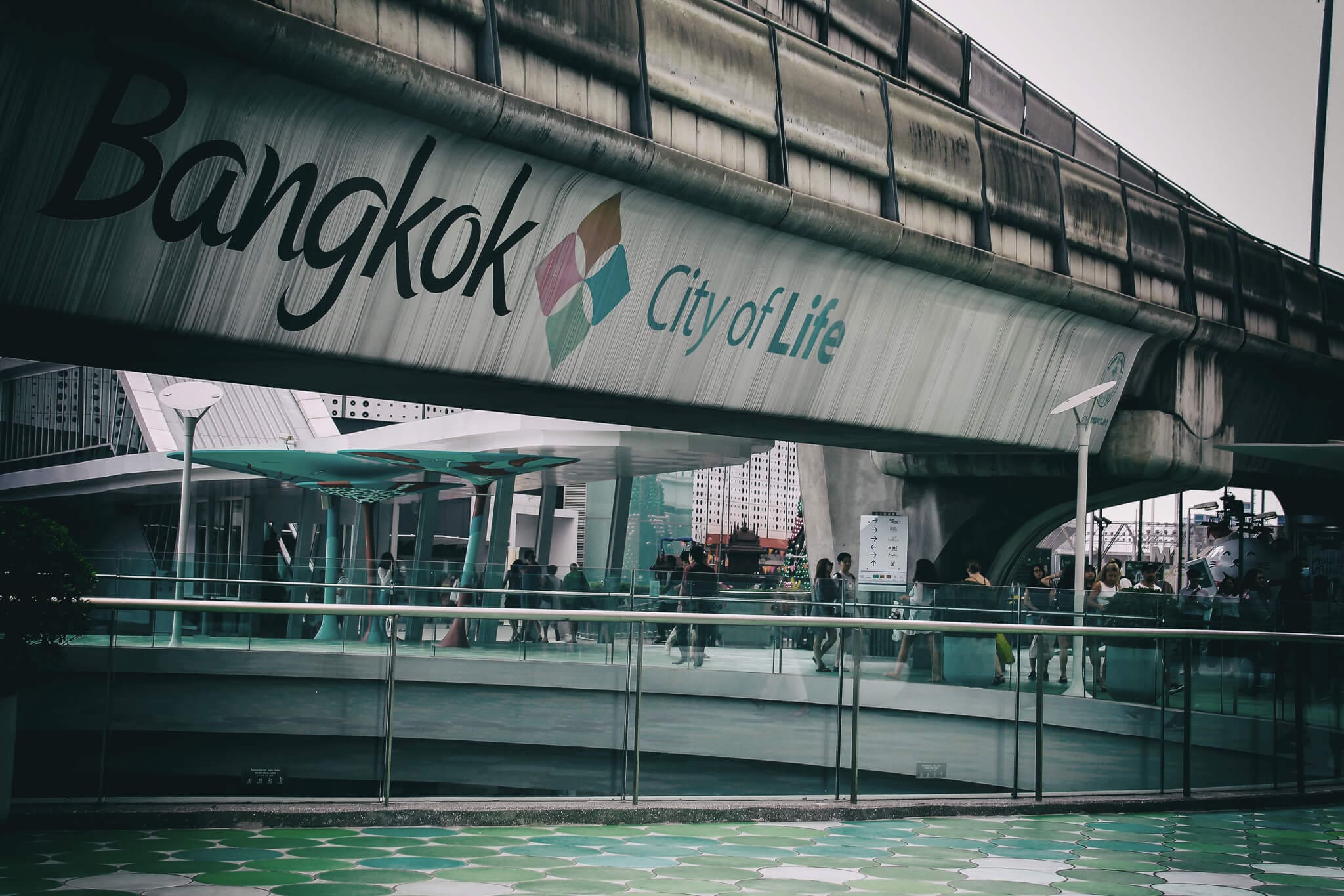Bangkok City of Life Schriftzug