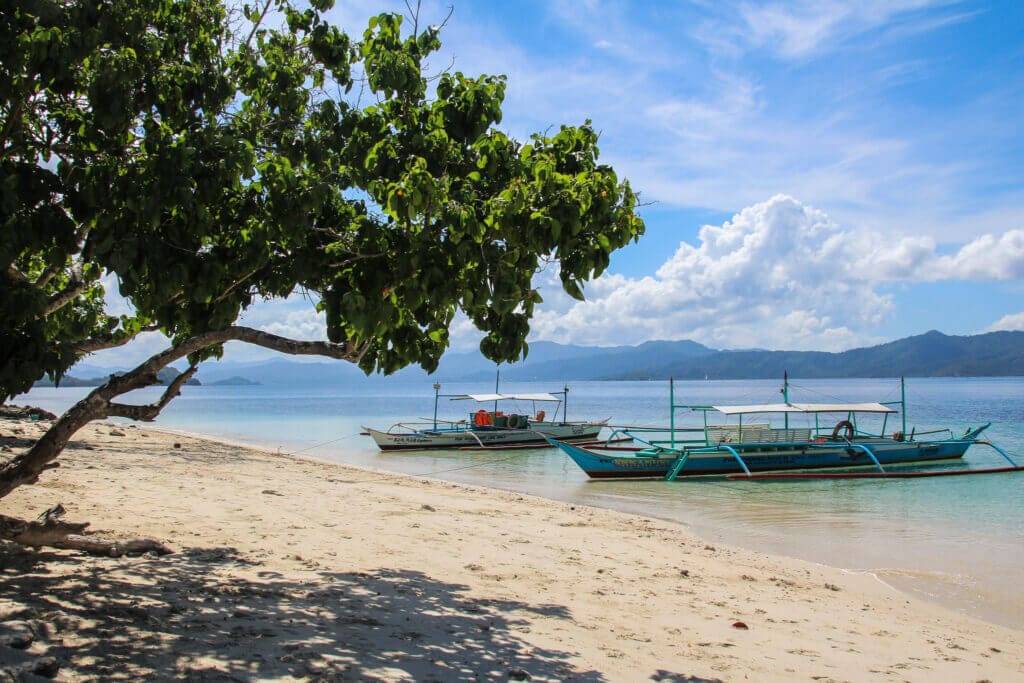 Traumstrand der Philippinen - Insel Palawan