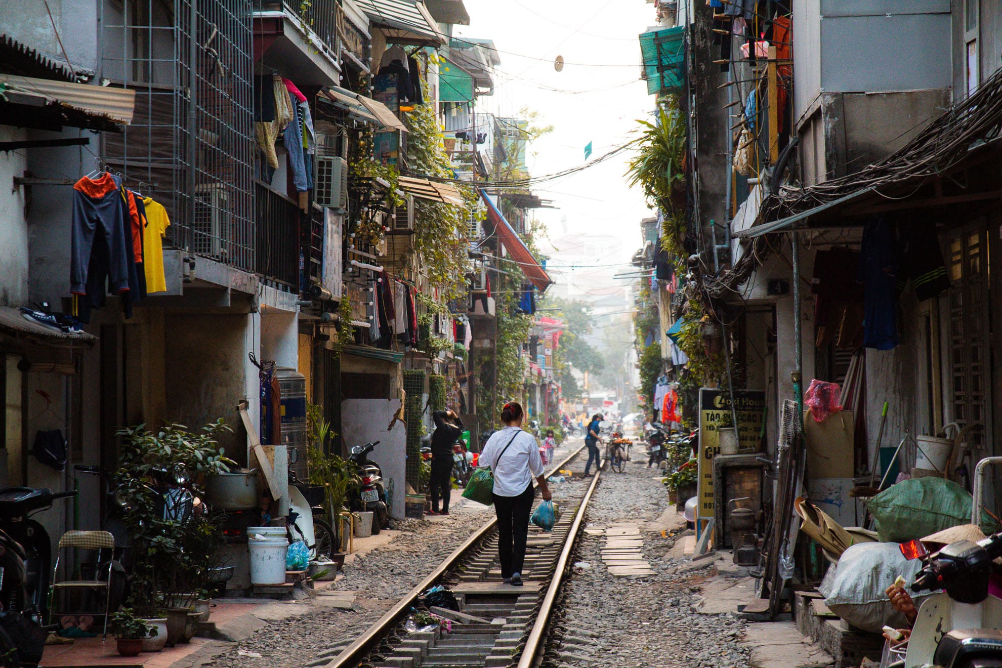 Train Street in Hanoi