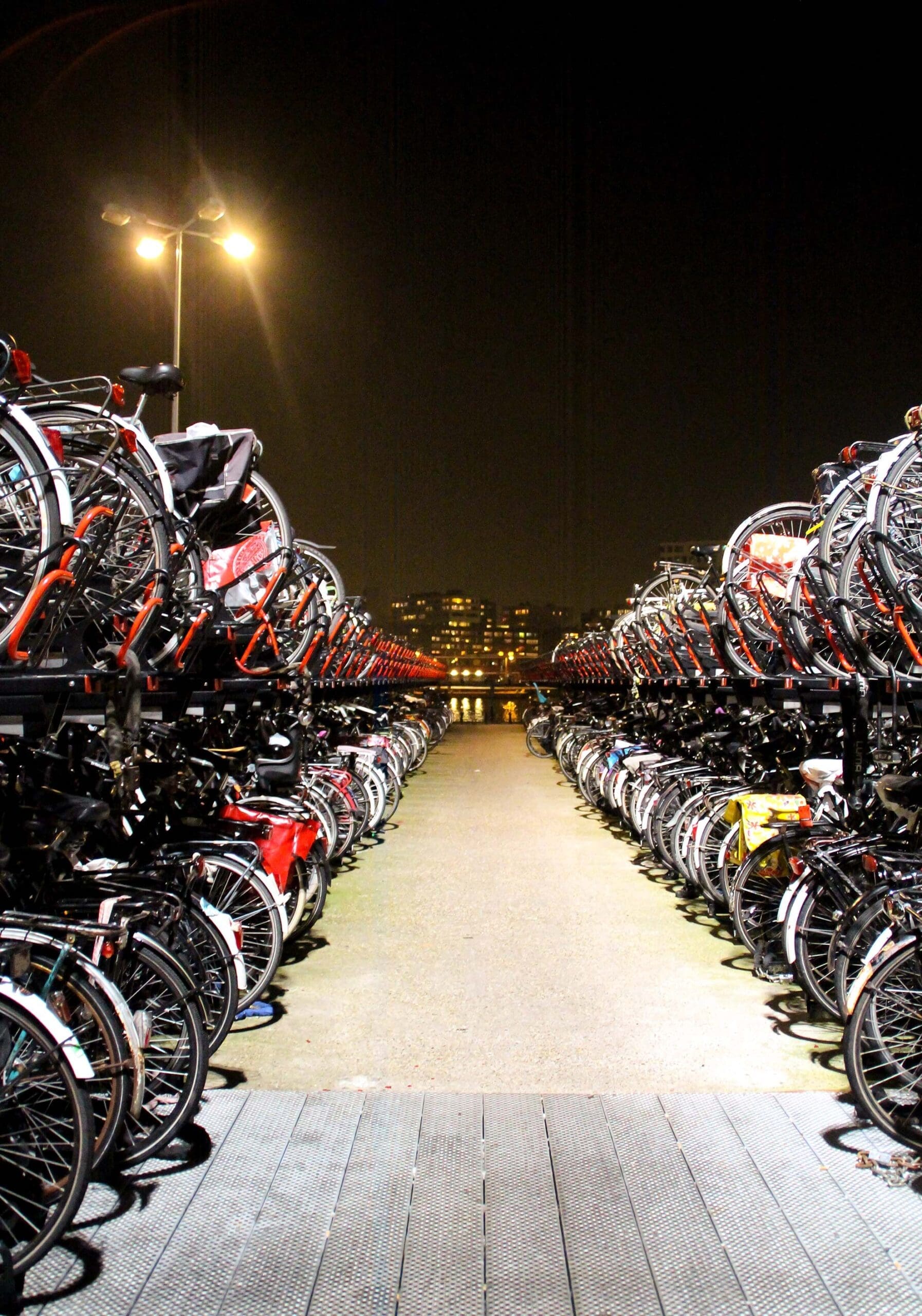 Fahrradparkplatz in Amsterdam