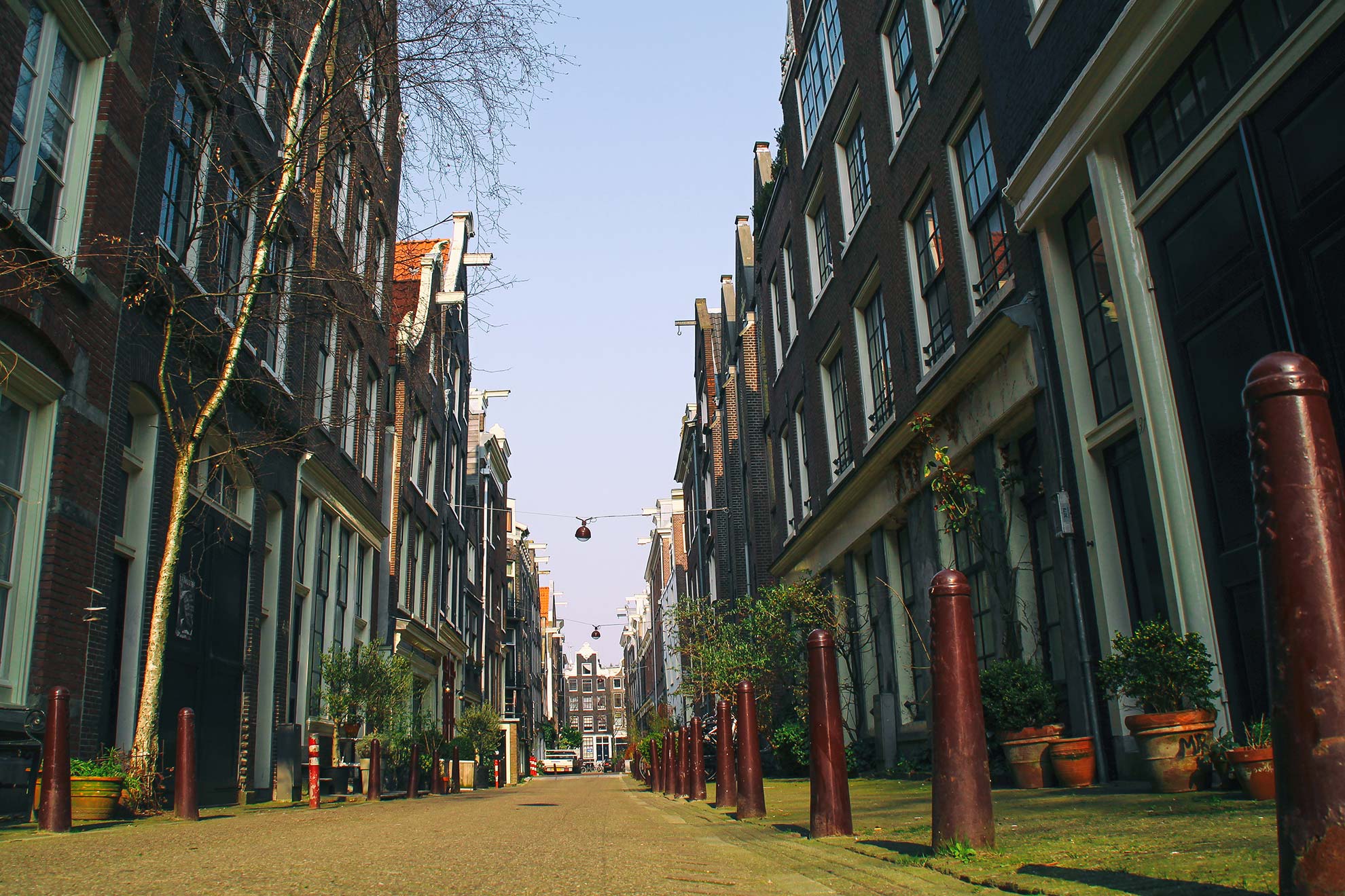 Straße in Amsterdam
