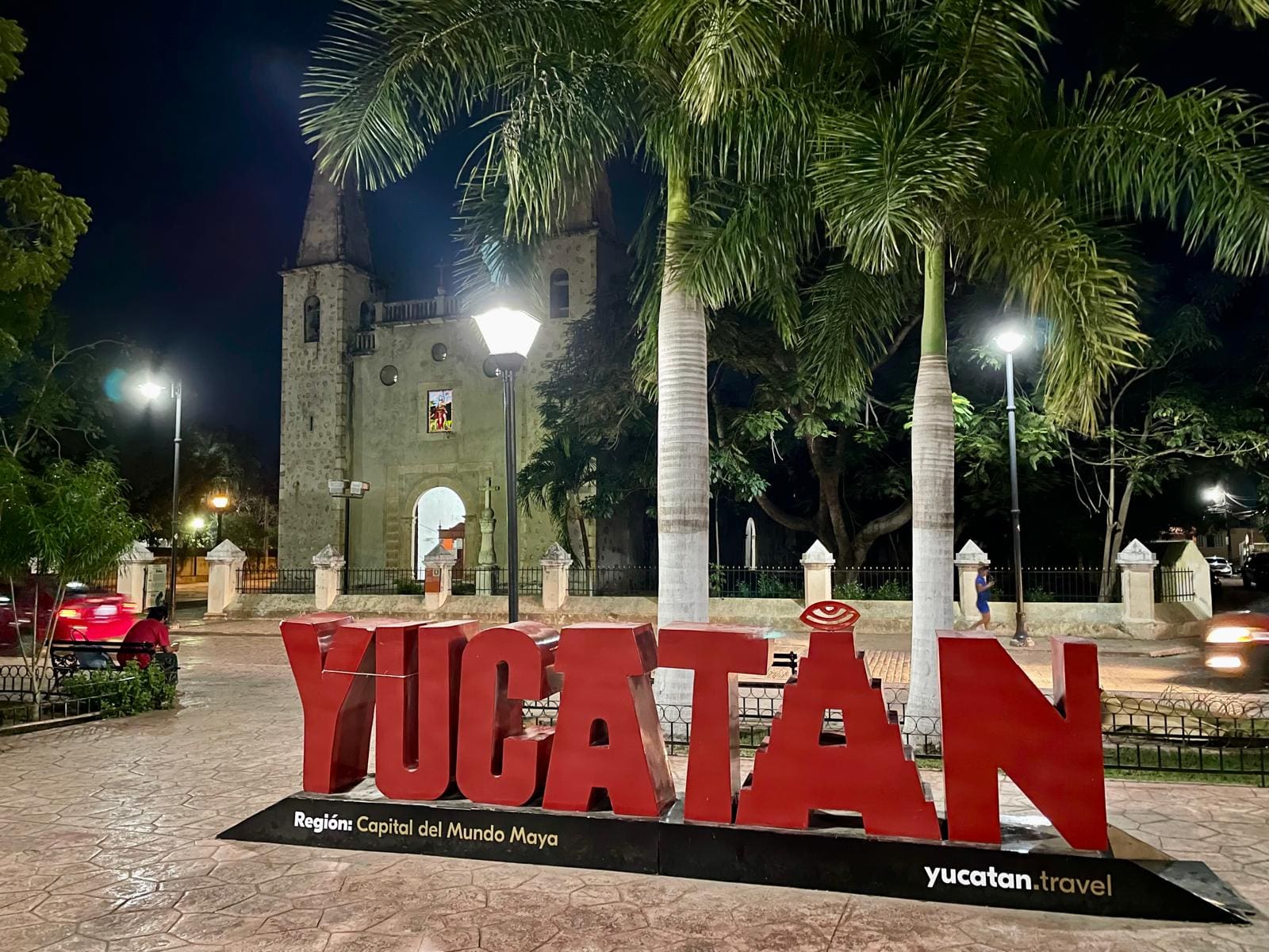 Schriftzug Yucatan