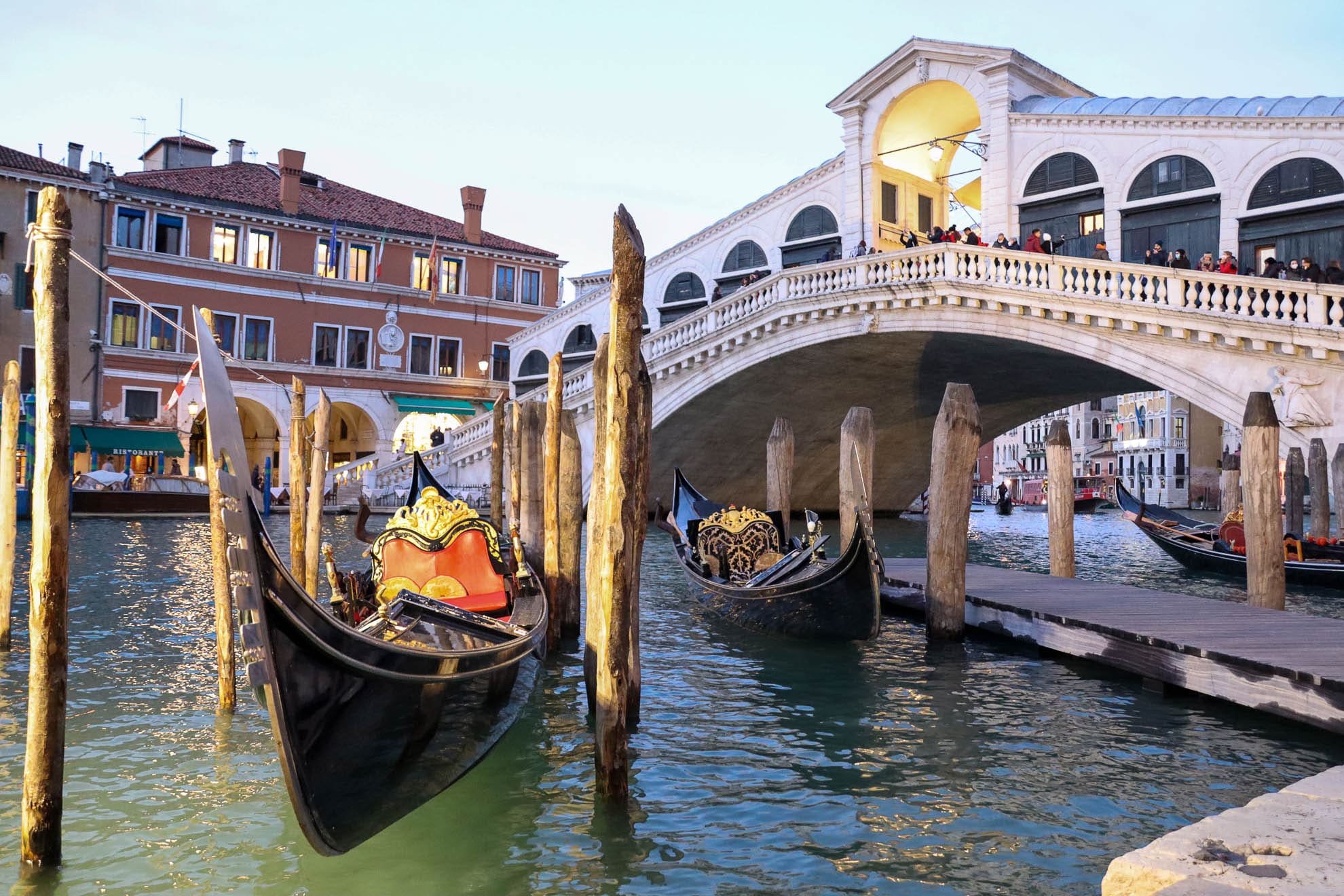 Rialtobrücke in Venedig