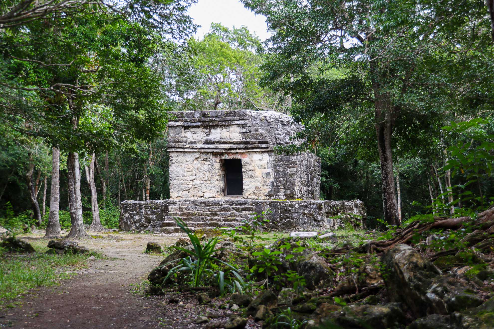 Maya Ruine auf Cozumel Yucatan