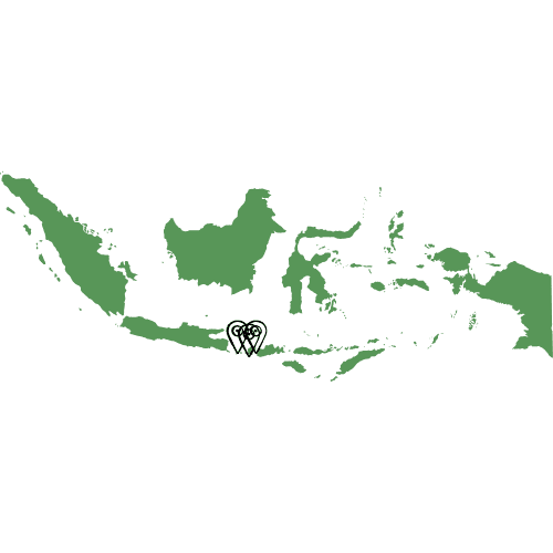 Landkarte Indonesien