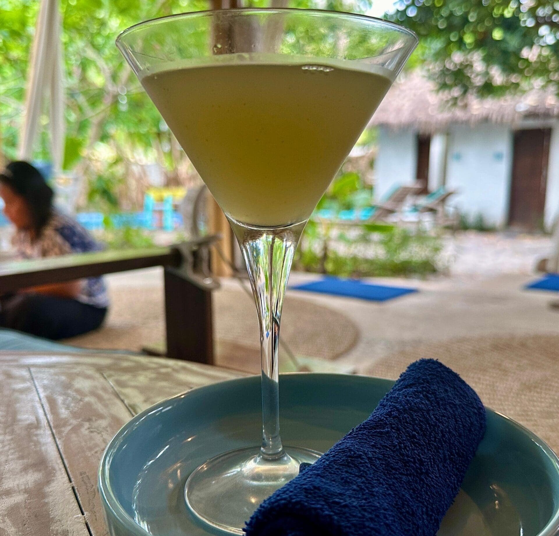 Massage im Spa von Villa Nangka