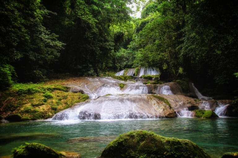 Reach Falls auf Jamaika