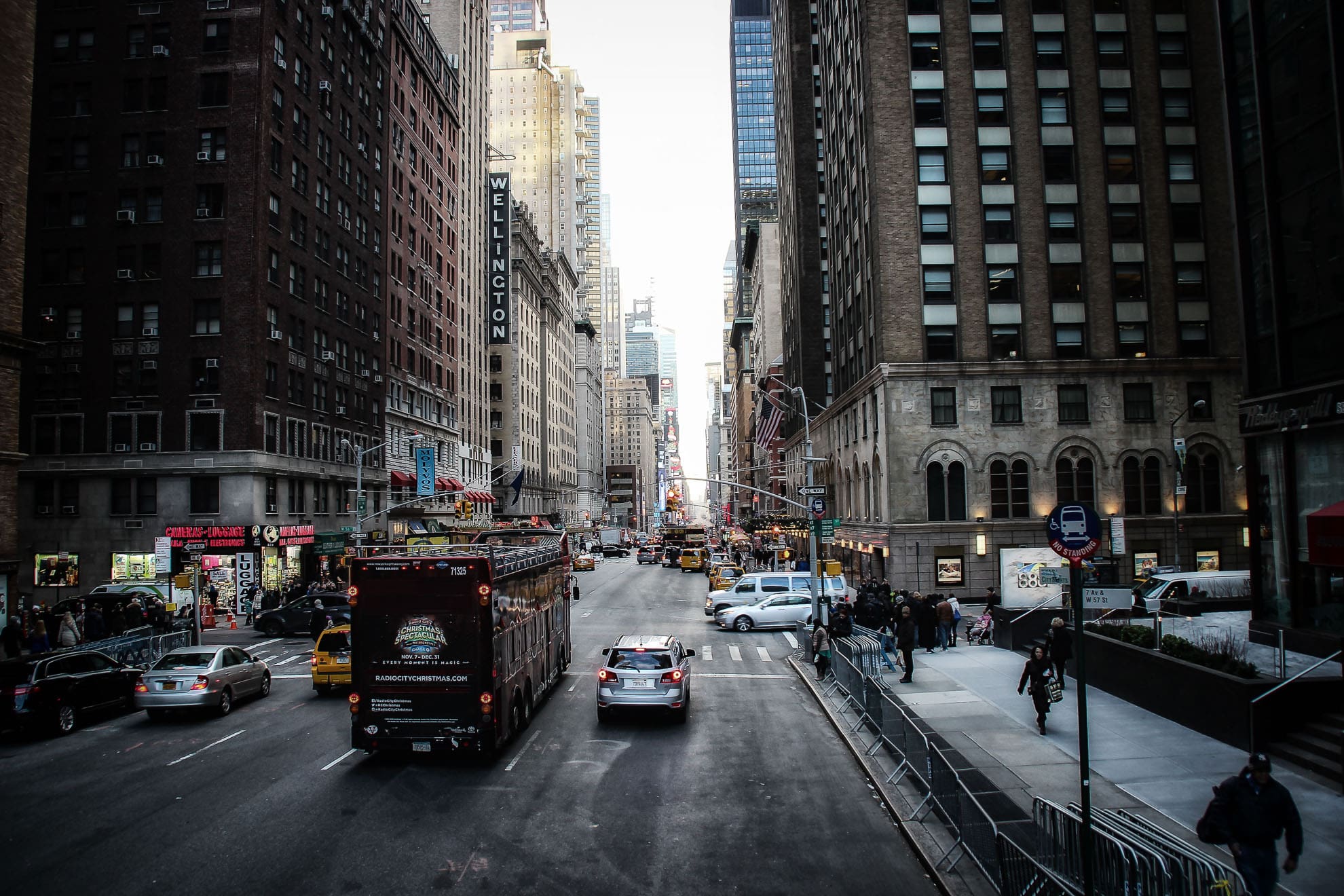 Straße in Manhattan New York