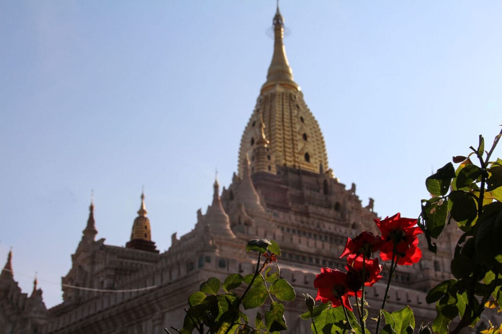Ananda-Tempel in der Morgensonne