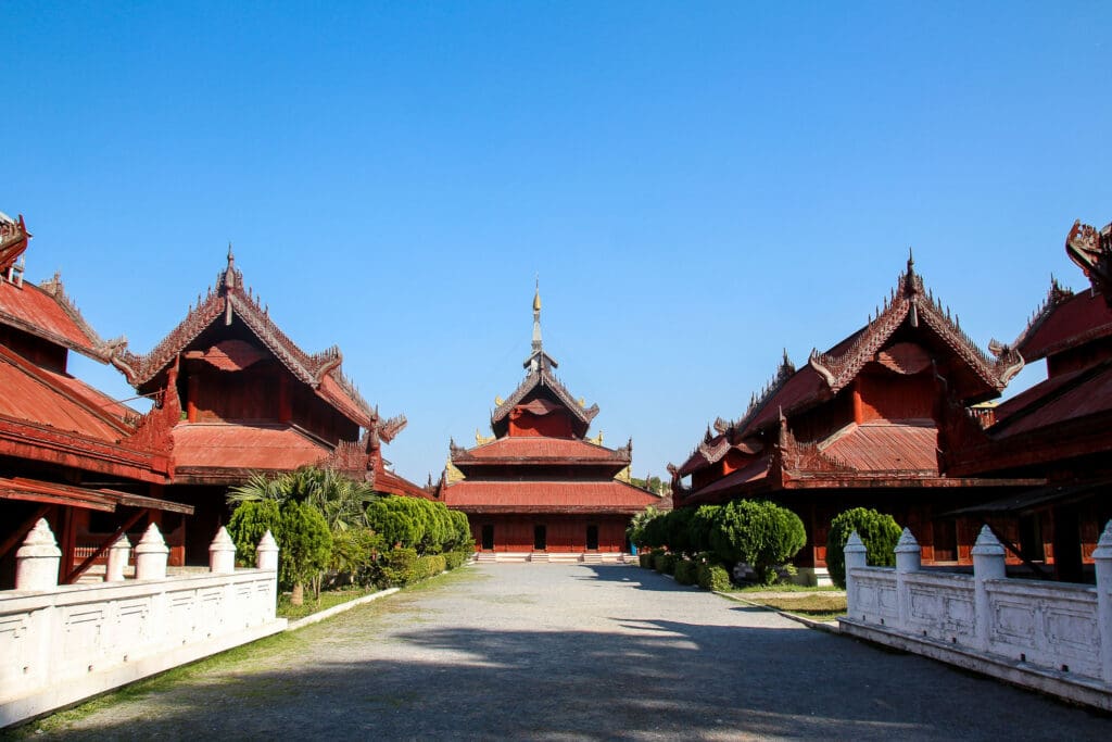 Alter Königspalast Mandalay