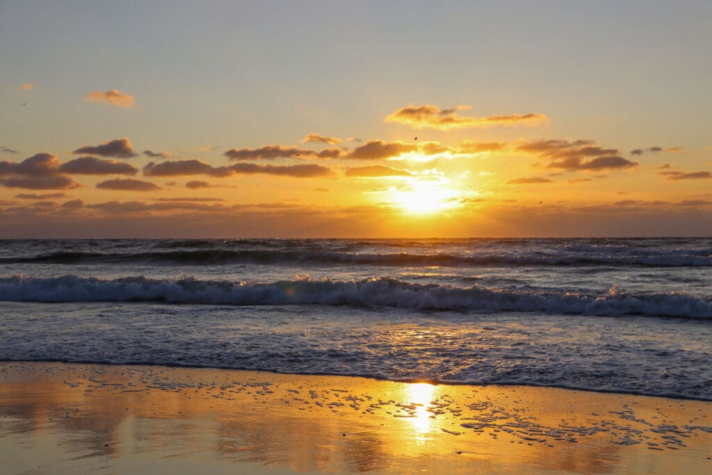 Sonnenuntergang am Meer