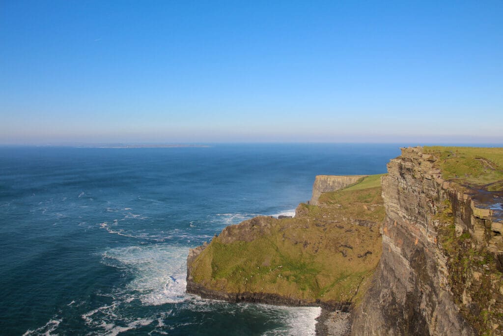 Atemberaubende Aussicht entlang der Cliffs of Moher