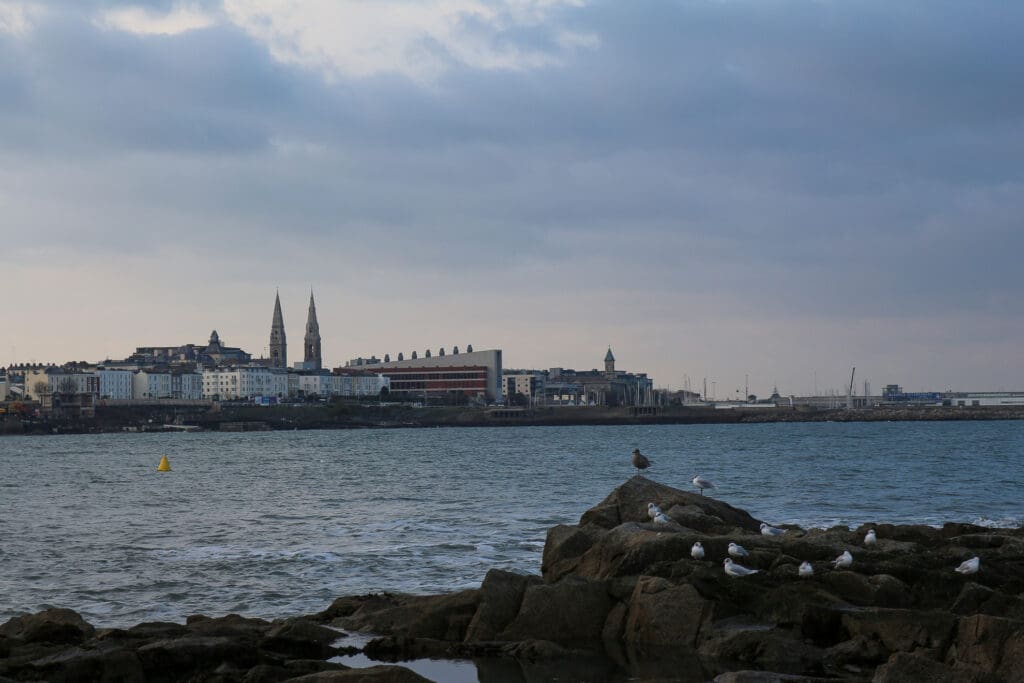 An der Küste von Dublin - Irland