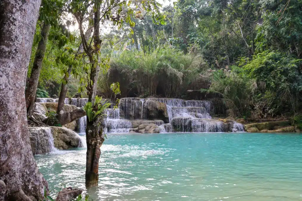 Naturschwimmbad Luang Prabang Laos